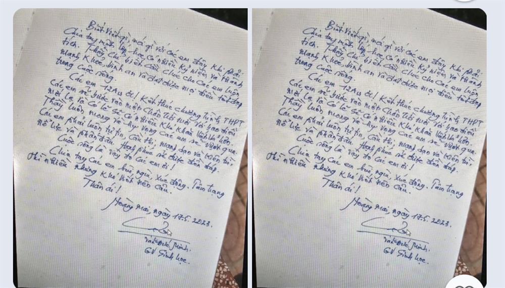 Khoảnh khắc thầy giáo tóc bạc trắng lau nước mắt trong tiết dạy cuối cùng-2