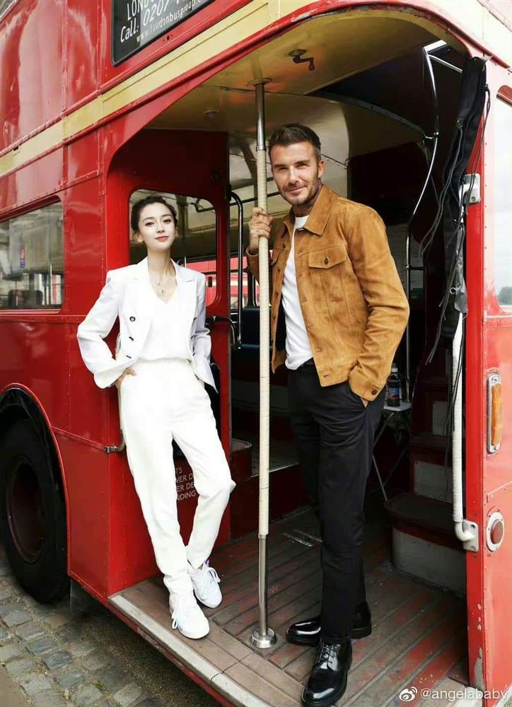 Ảnh hậu trường tình bể bình của David Beckham và Angelababy-2