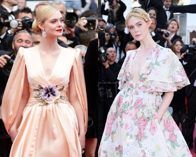 Elle Fanning và màn lột xác ngỡ ngàng ở LHP Cannes 2023: Công chúa Hollywood hở bạo liệt quá rồi!-8