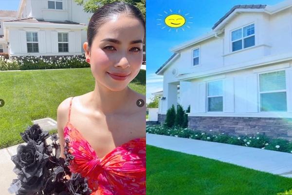 Sống ở Mỹ nhưng Phạm Hương vẫn chi tiền khủng xây biệt thự cho mẹ ở quê nhà-9