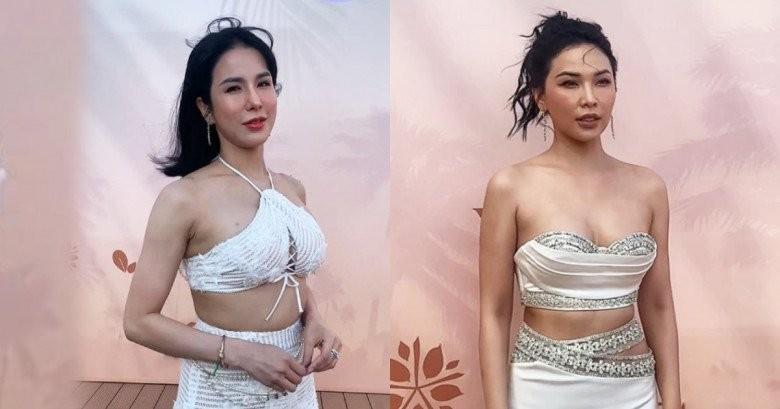 Diệp Lâm Anh - Quỳnh Thư đọ sắc tại sự kiện: Ảnh cam thường ra sao?-1