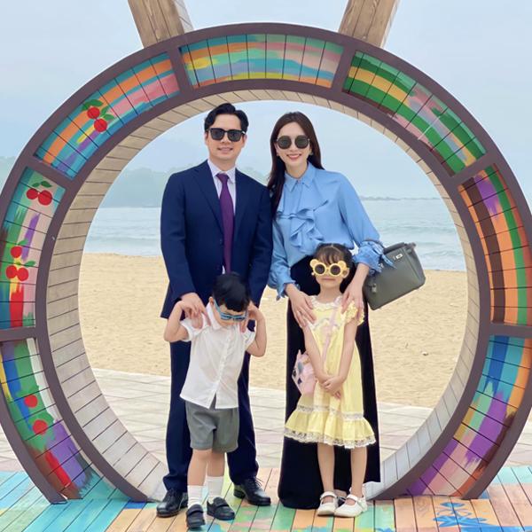 Con trai Hoa hậu Đặng Thu Thảo phổng phao tuổi lên 3, phiên bản nhí của bố-8