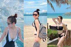 5 mẫu bikini cắt cúp táo bạo mỹ nhân Việt 'lăng xê' hè này