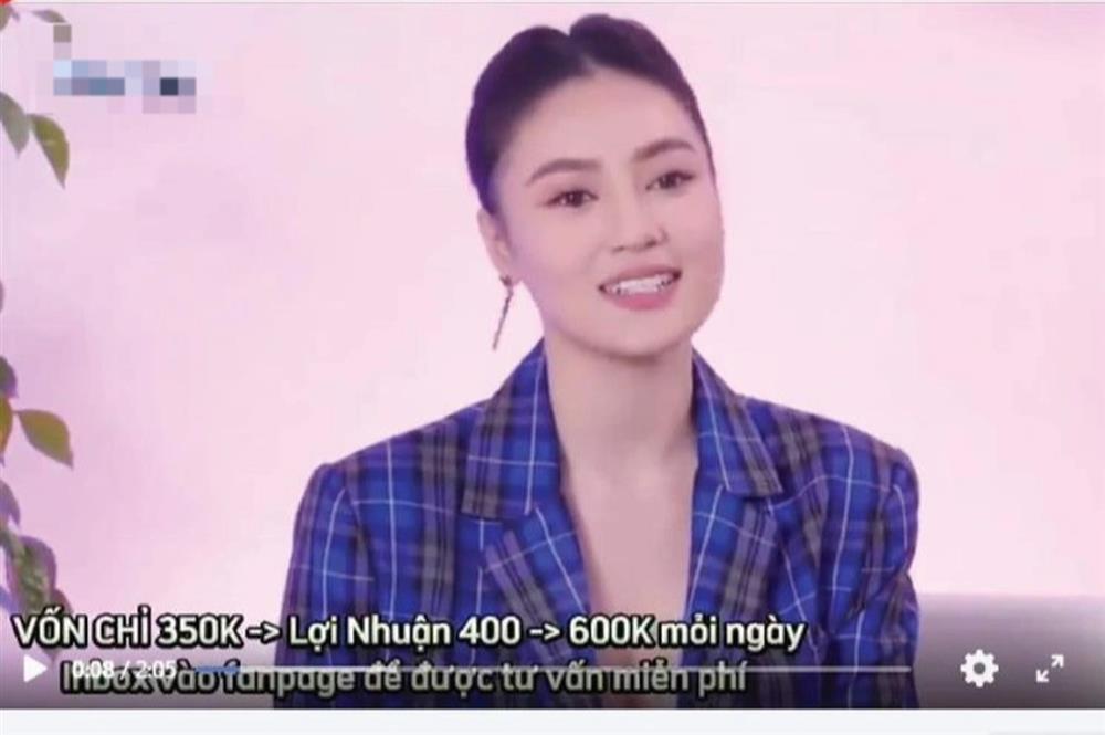 Lan Ngọc bức xúc khi bị cắt ghép hình ảnh để kêu gọi đầu tư sinh lời-1