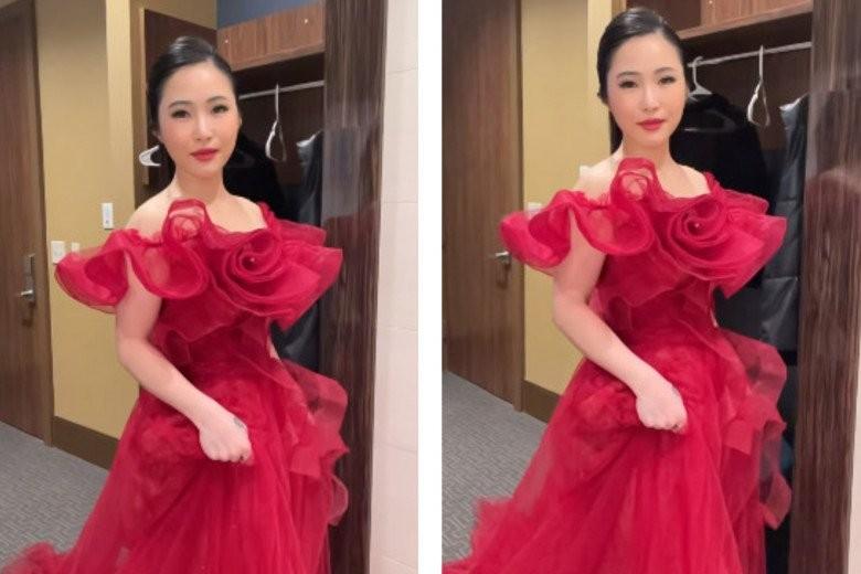 Bị nghi sang Mỹ sinh con, Hương Tràm mặc đồ toát mùi tiền-12