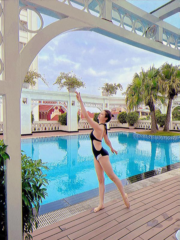 Sắc vóc trẻ trung ngoài 40 của nàng dâu cả Gia Đình Mình Vui Bất Thình Lình-8