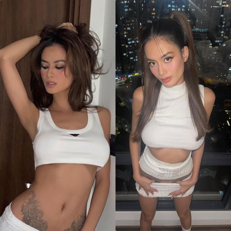 Mốt khoe chân ngực lên ngôi, nhiều chị em lạm dụng làm người nhìn đỏ mặt-8