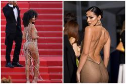 Hai người đẹp bị chỉ trích dữ dội vì mặc quá lố ở thảm đỏ Cannes