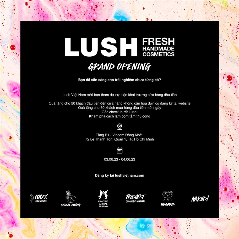 Mỹ phẩm LUSH khai trương cửa hàng đầu tiên ở Việt Nam-4