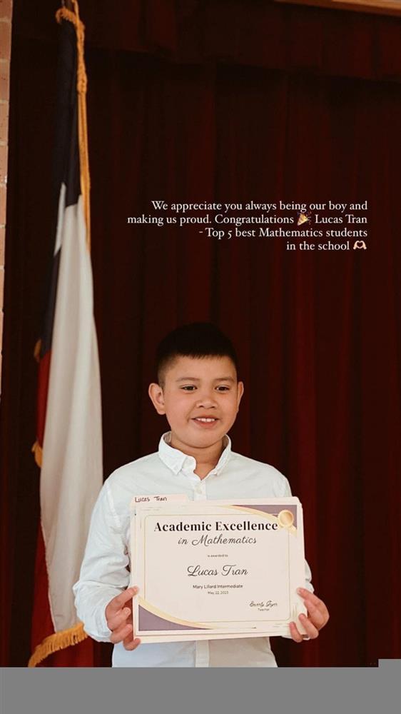 8 năm theo bố sang Mỹ, con trai MC Quỳnh Chi giờ lớn phổng phao-4