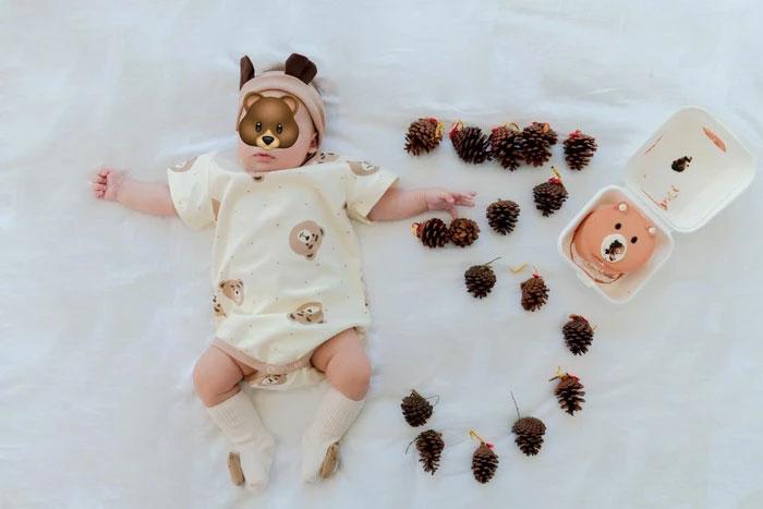 Dianka bế con trai lần đầu lộ rõ mặt-5