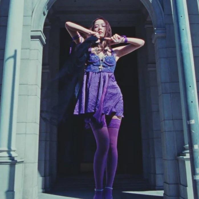 NingNing (aespa) diện váy na ná Jisoo, không còn là bản sao Jennie-5