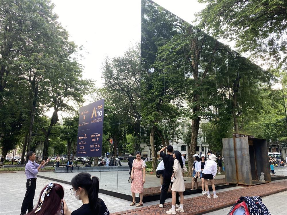 Đài phun nước Con Cóc (quận Hoàn Kiếm) hơn trăm tuổi biến mất-6