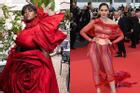 Những bộ đầm 'thảm họa' trên thảm đỏ Cannes