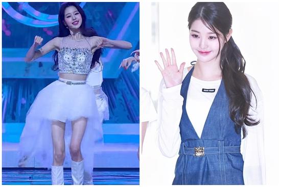 Nữ idol tăng cân được khen nức nở, nhìn ảnh cũ gầy nhẳng mà xót