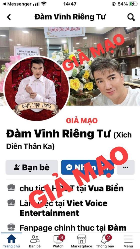 Bị giả mạo tài khoản cá nhân, Đàm Vĩnh Hưng và Bằng Kiều bức xúc lên tiếng-1