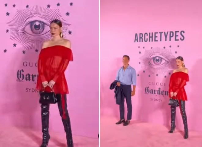 Vợ Mạc Văn Khoa lên đồ như minh tinh lại mất điểm vì đồ xuyên thấu-9