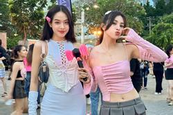 Hoa hậu Thanh Thủy và Tiểu Vy khoe sắc tại Thái Lan