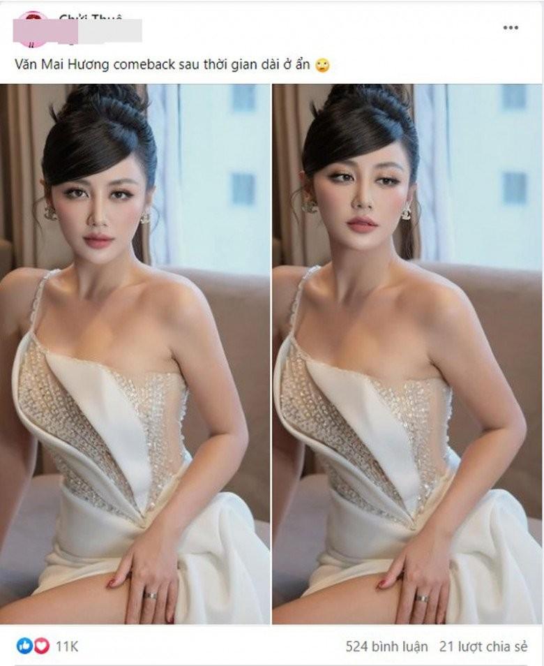 Văn Mai Hương xinh như hoa hậu, không nhận ra sau thời gian ở ẩn-1