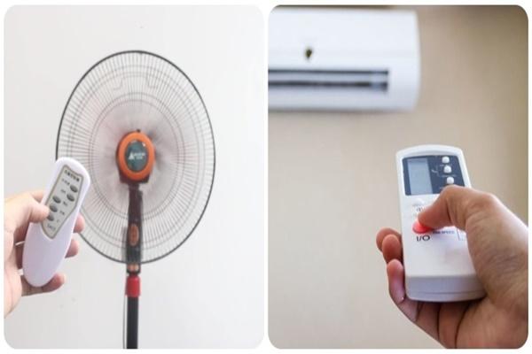 Vừa bật quạt vừa bật điều hòa có tốn điện không?-1