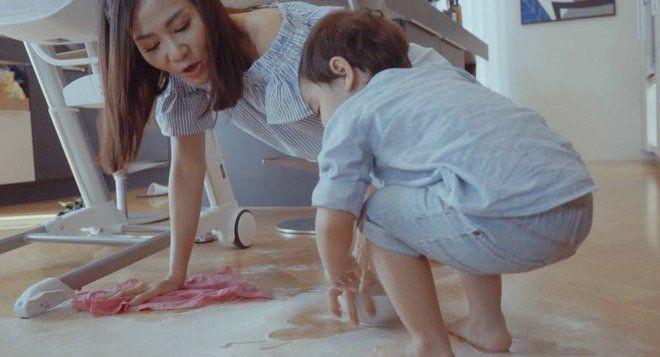 Thu Minh hiếm hoi khoe ảnh quý tử lai Tây bên núi quà sinh nhật-7