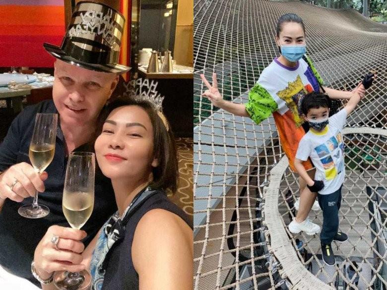 Thu Minh hiếm hoi khoe ảnh quý tử lai Tây bên núi quà sinh nhật-9