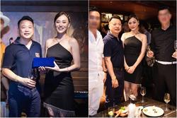 Dự tiệc cùng Shark Bình, Phương Oanh được khen ra dáng 'phu nhân chủ tịch'