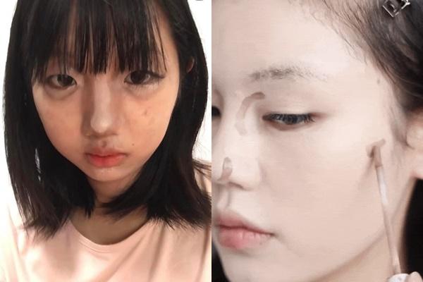 Bé gái nghịch ngợm cắt phăng mái tóc của nữ khách hàng trong tiệm cắt tóc-1