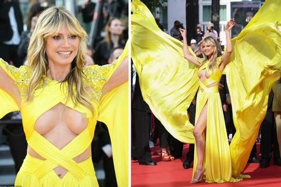 Gây sốc tại buổi chiếu phim của Trần Anh Hùng, Heidi Klum vẫn chưa dừng lại