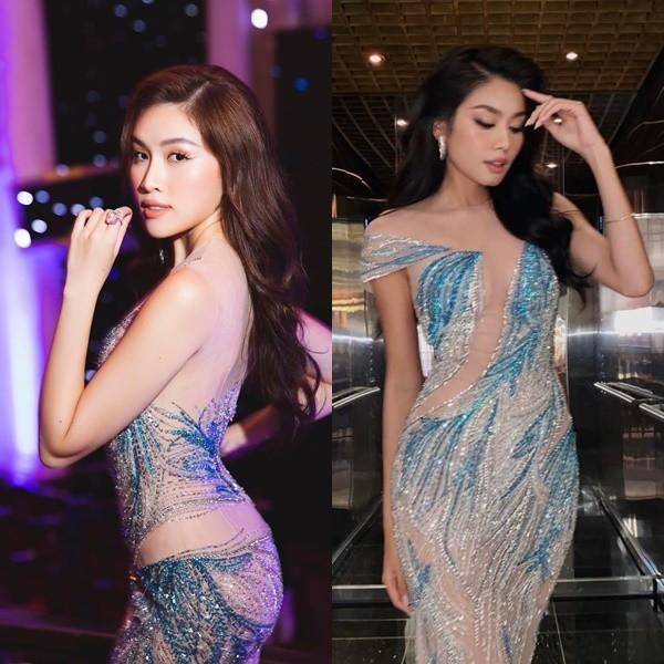 Cùng mặc chiếc đầm ảo ảnh, MC chân dài 1m1 không địch nổi Ngọc Trinh-9