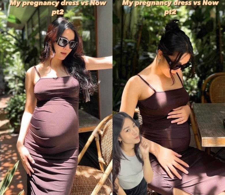 Karen Nguyễn gợi ý tái chế đầm bầu cực tôn dáng-1