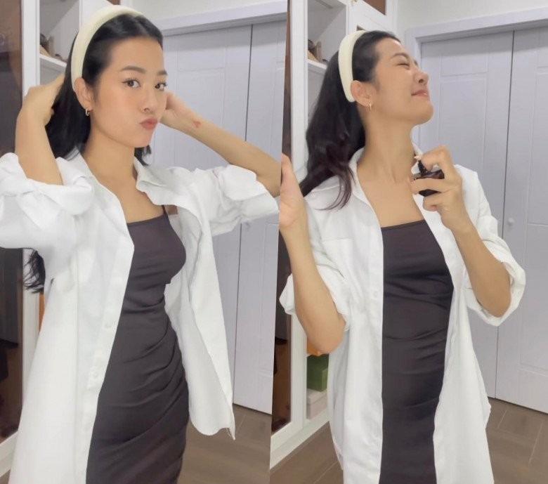 Karen Nguyễn gợi ý tái chế đầm bầu cực tôn dáng-3