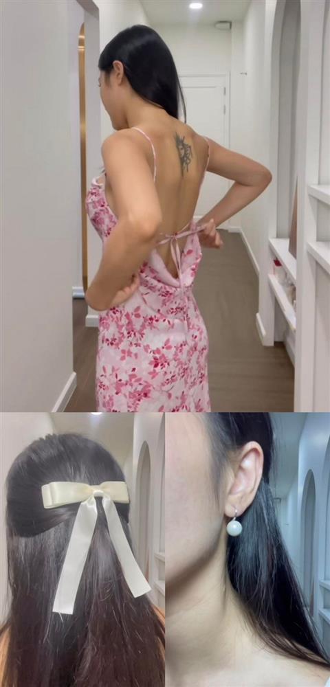 Karen Nguyễn gợi ý tái chế đầm bầu cực tôn dáng-13