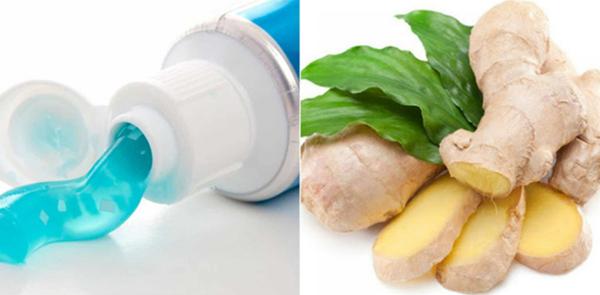 Kem đánh răng kết hợp với gừng có công dụng gì?-2