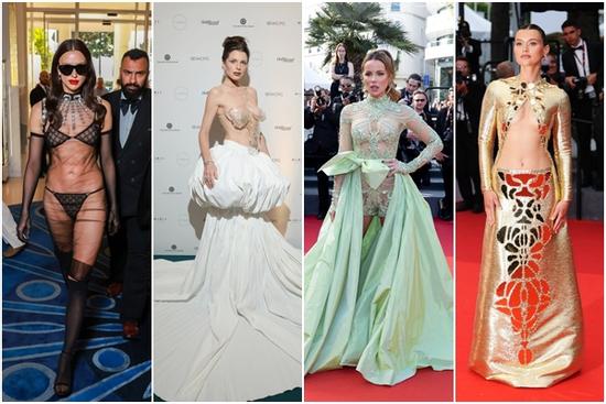Những bộ đầm 'đốt mắt' tại LHP Cannes