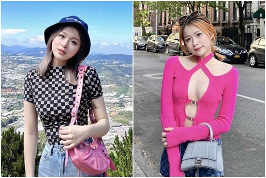 Từ khi du học, 'rich kid' Chao mặc đồ ngày càng hở bạo