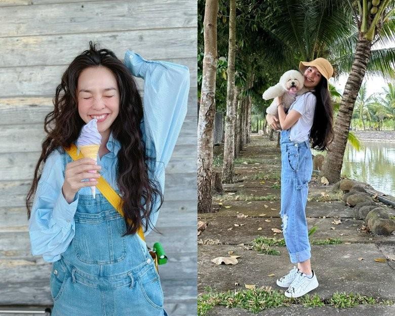 Quen mốt không phòng hộ, U50 Hiền Thục sang Nhật diện áo dài đẹp mê-6