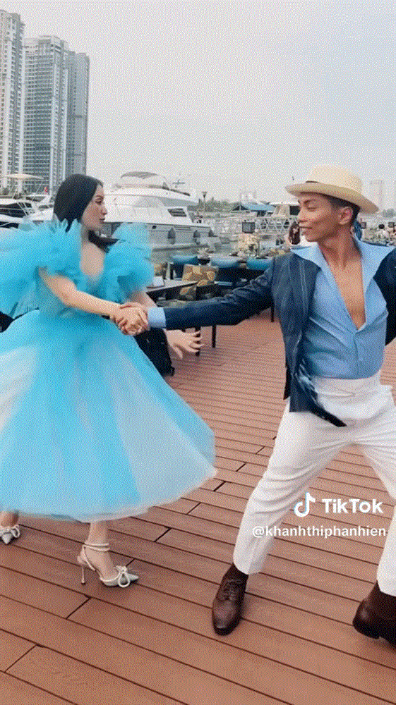 Khánh Thi U45 bầu lần 3 vượt mặt vẫn nhảy nhót trên cao gót-3