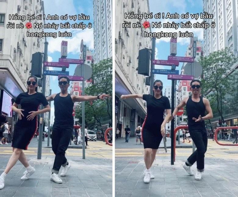 Khánh Thi U45 bầu lần 3 vượt mặt vẫn nhảy nhót trên cao gót-5