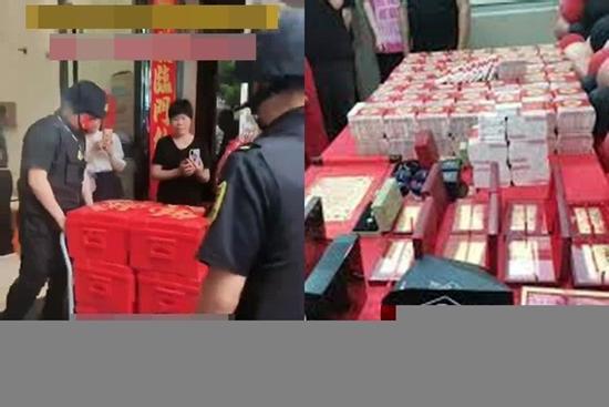 Chú rể tặng nhà gái 33 tỷ tiền vàng, phải thuê xe bọc thép và vệ sĩ hộ tống