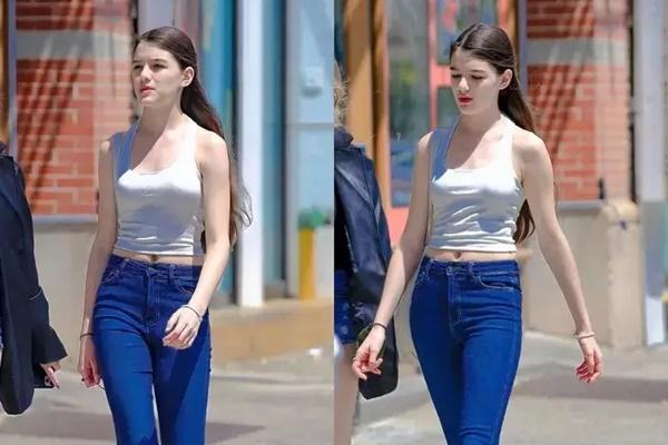 Công chúa Hollywood Suri Cruise mặc mặc giản dị vẫn đẹp rạng ngời-9