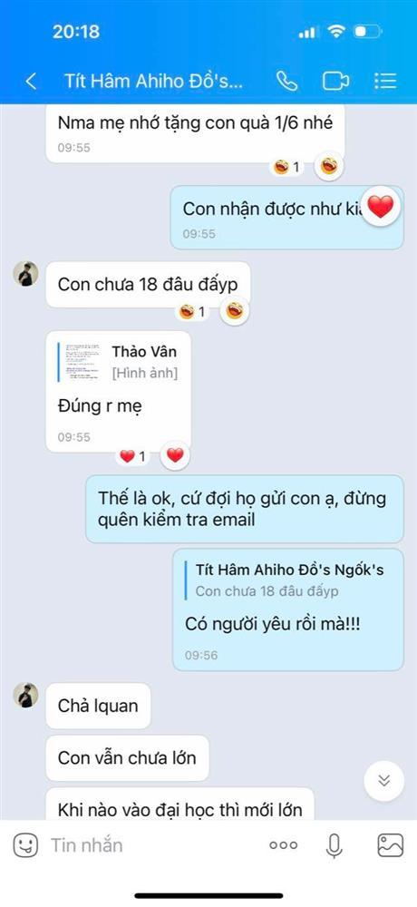 Con trai 18 tuổi của MC Thảo Vân khiến dân tình cười xỉu vì màn đòi quà 1/6-3