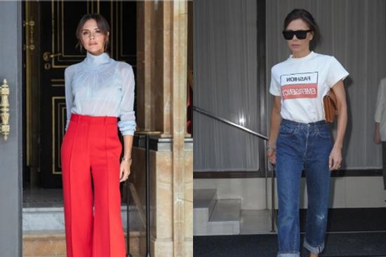 Cao 1m63, Victoria Beckham mặc gì để hack dáng?