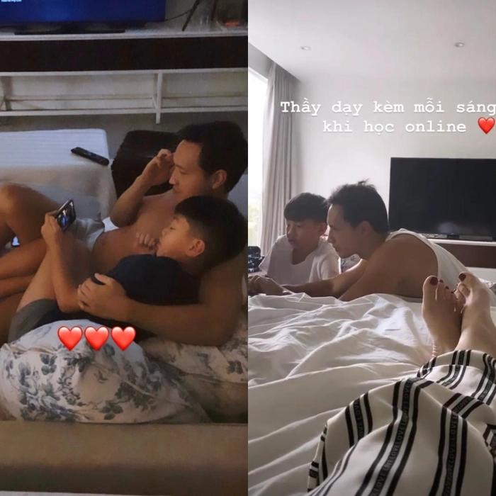 Khoảnh khắc thân thiết giữa Kim Lý và bé Subeo-4