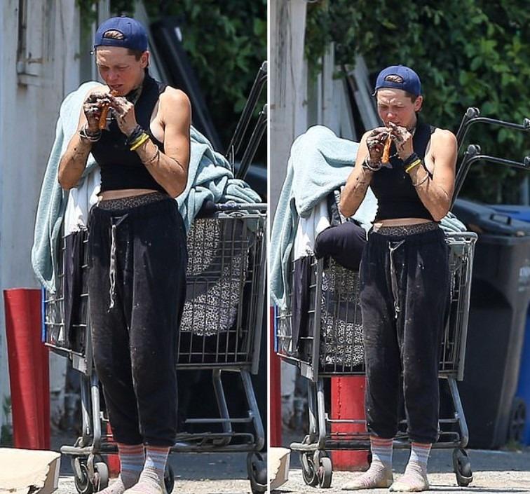 Người mẫu nóng bỏng nức tiếng một thời phải bới rác kiếm ăn qua ngày-3