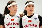 Cặp song sinh tuyển bóng rổ nữ Việt Nam đạt thành tích học tập cao ở Mỹ