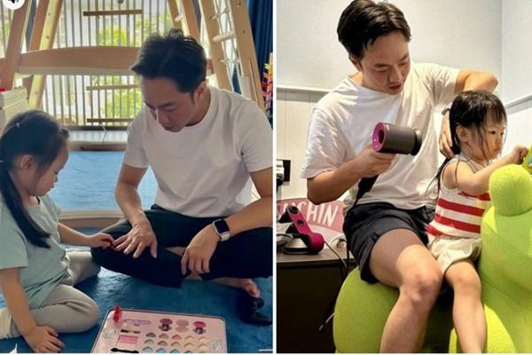 Khoe ảnh chiều con gái, Cường Đô La bị khán giả nhắc nhở mạo hiểm quá-4