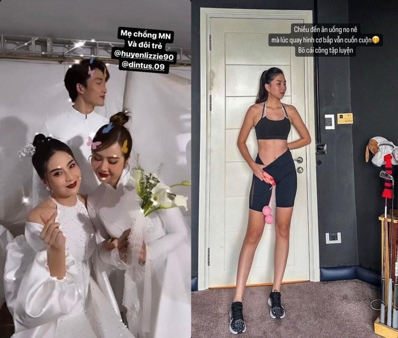 Huyền Lizzie diện bikini cọng thun khoe 2 vết sọc cơ thể mơ ước-4