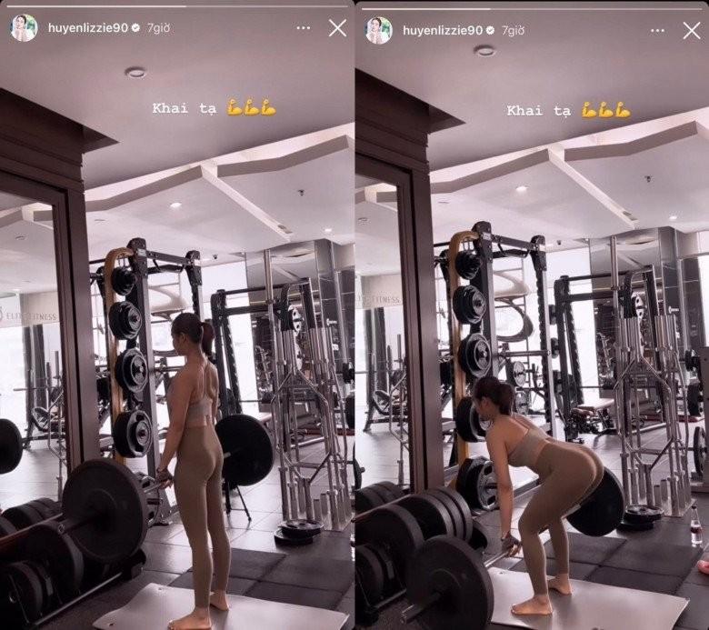 Huyền Lizzie diện bikini cọng thun khoe 2 vết sọc cơ thể mơ ước-8