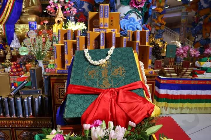 Lễ cung rước, khai mở và trưng bày Đại Tạng Kinh quý tại Bảo tháp Mandala Tây Thiên-10